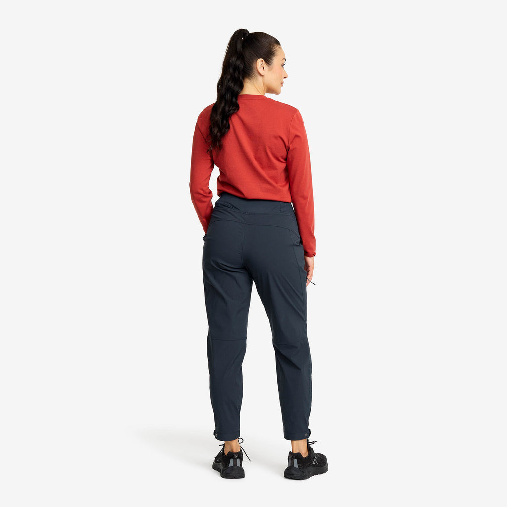 Breezy Curved Ankle Stretch Trousers Women