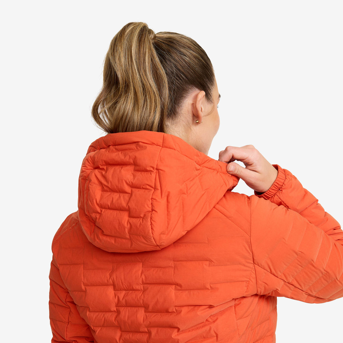 Flex Stretch Hooded Down Jacket Women