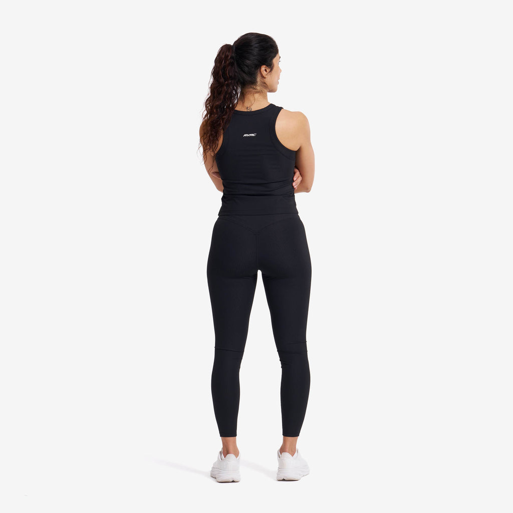 Shape Ribbed Leggings Women