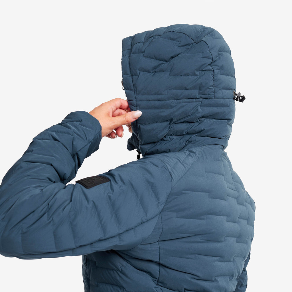 Flex Stretch Hooded Down Jacket Women