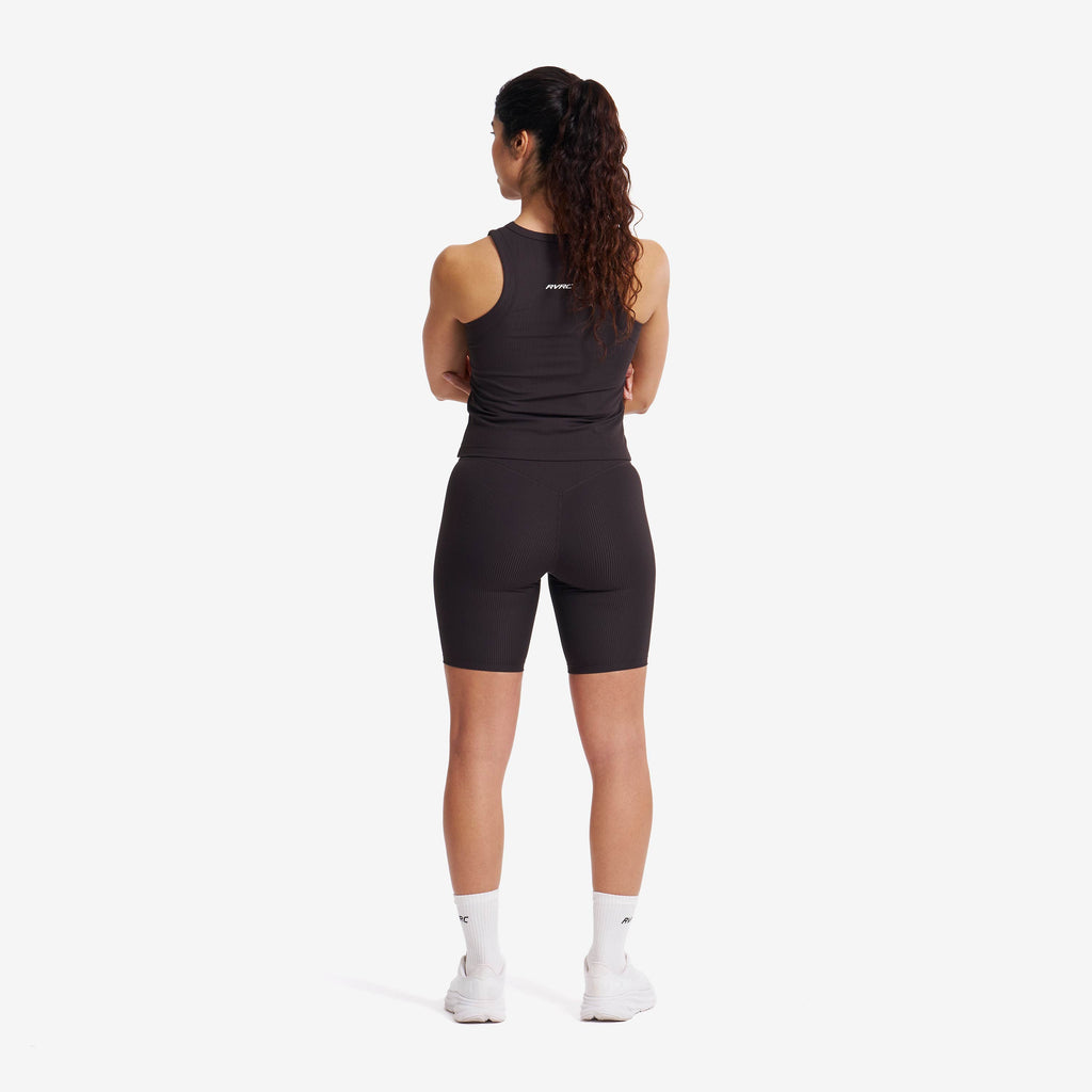 Shape Ribbed Biker Shorts Women