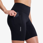 Rapid Pocket Biker Shorts Women