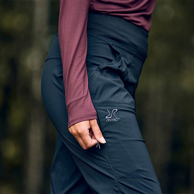 Breezy Curved Ankle Stretch Trousers Women