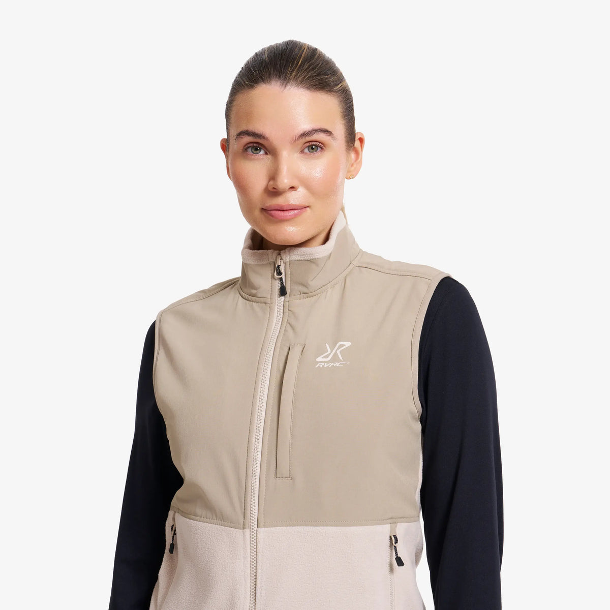 River Hybrid Fleece Gilet Women