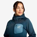 Evolution Stretch Fleece Hoodie Women