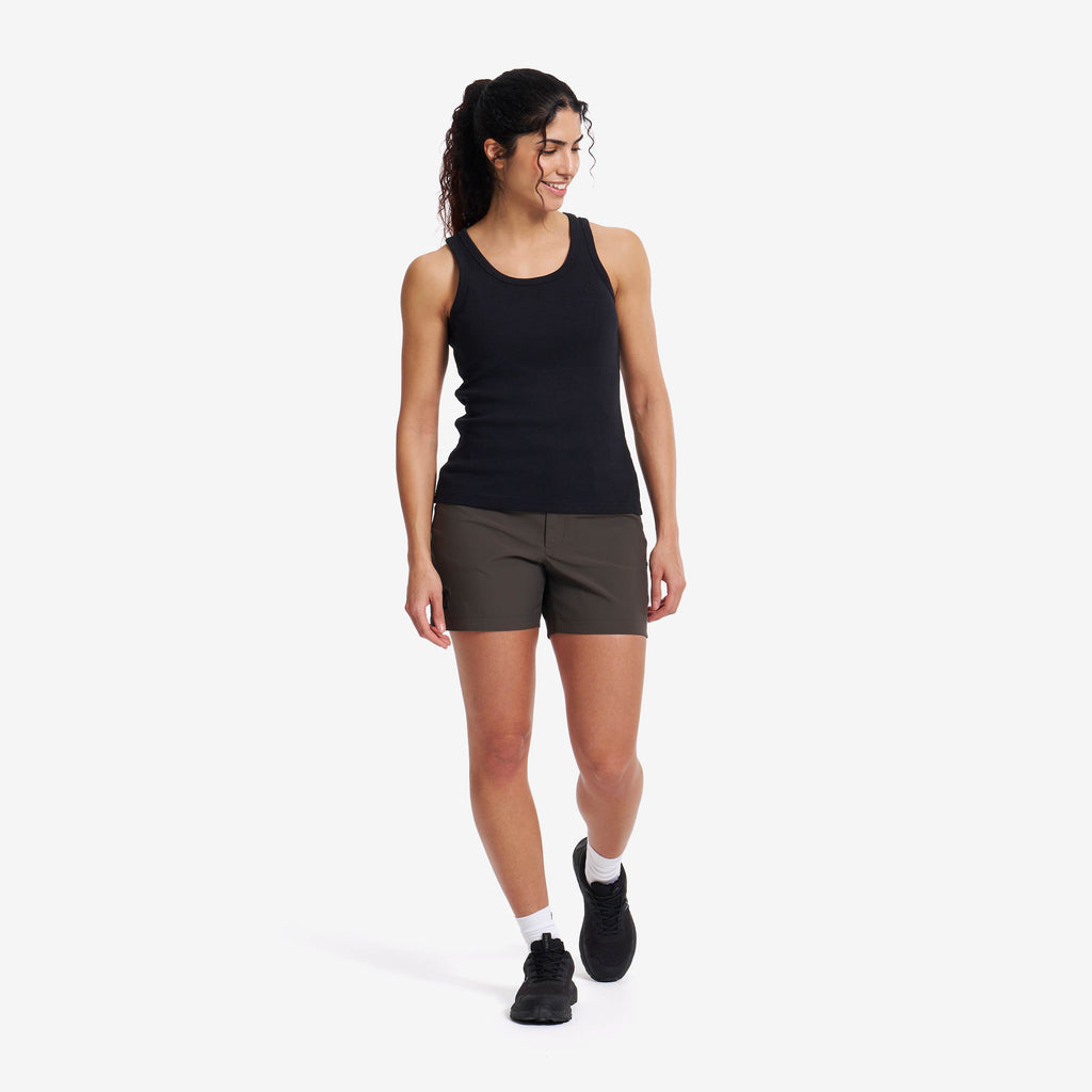 Birch Ribbed Tank Top Women