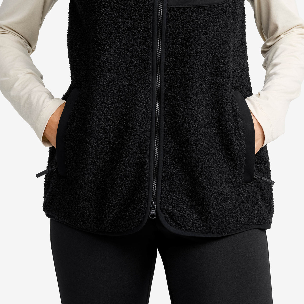 Bigfoot Pile Fleece Gilet Women