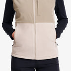 River Hybrid Fleece Gilet Women