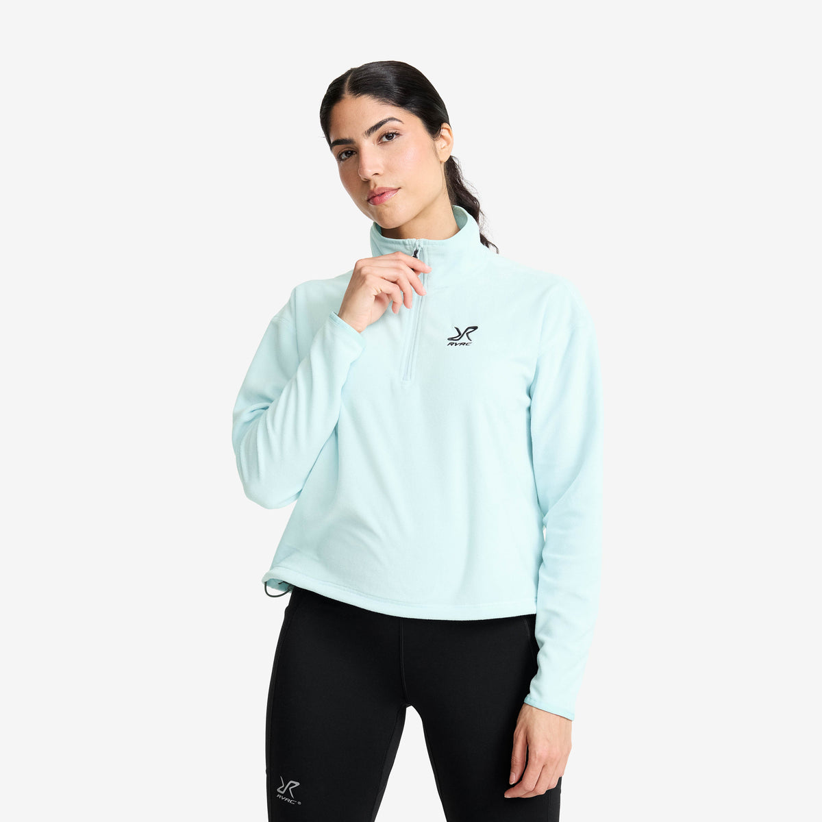 Hiker Cropped Half-zip Fleece Women