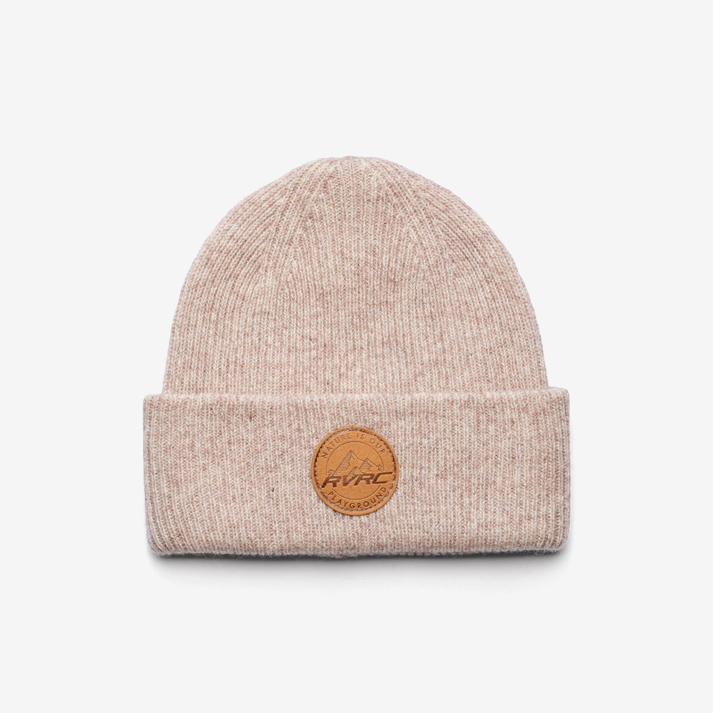 Cave Wool Rib Knit Beanie Unisex