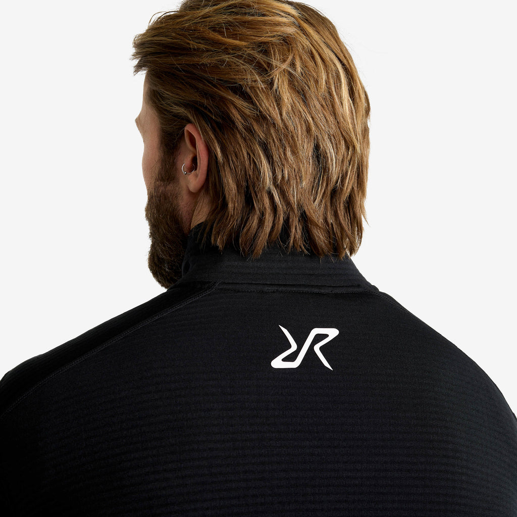 Waffle Full-zip Fleece Men