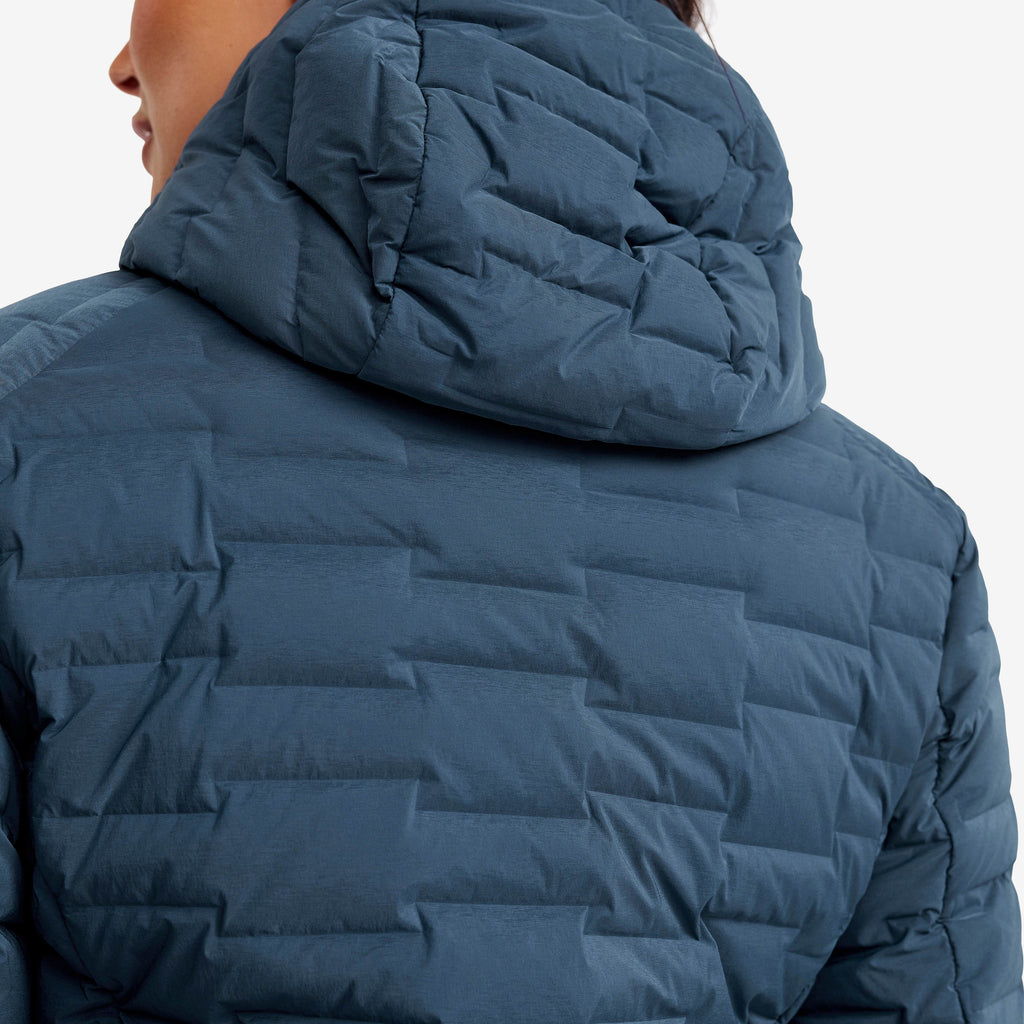 Flex Stretch Hooded Down Jacket Women