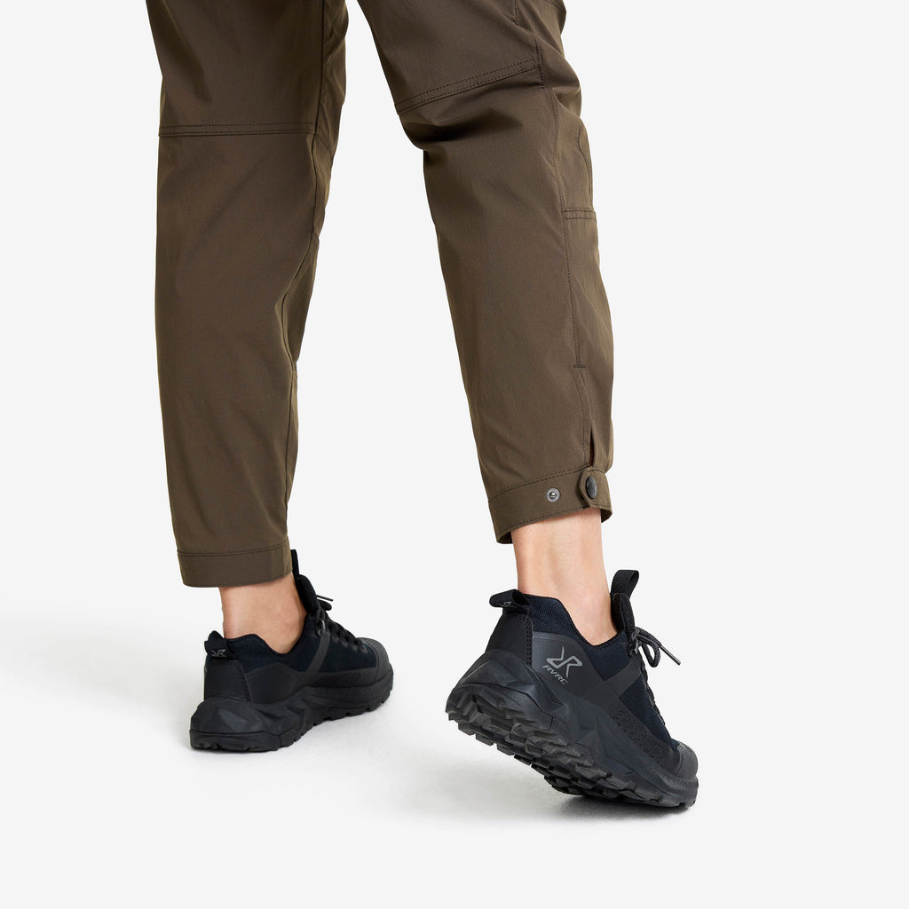 Breezy Curved Ankle Stretch Trousers Women