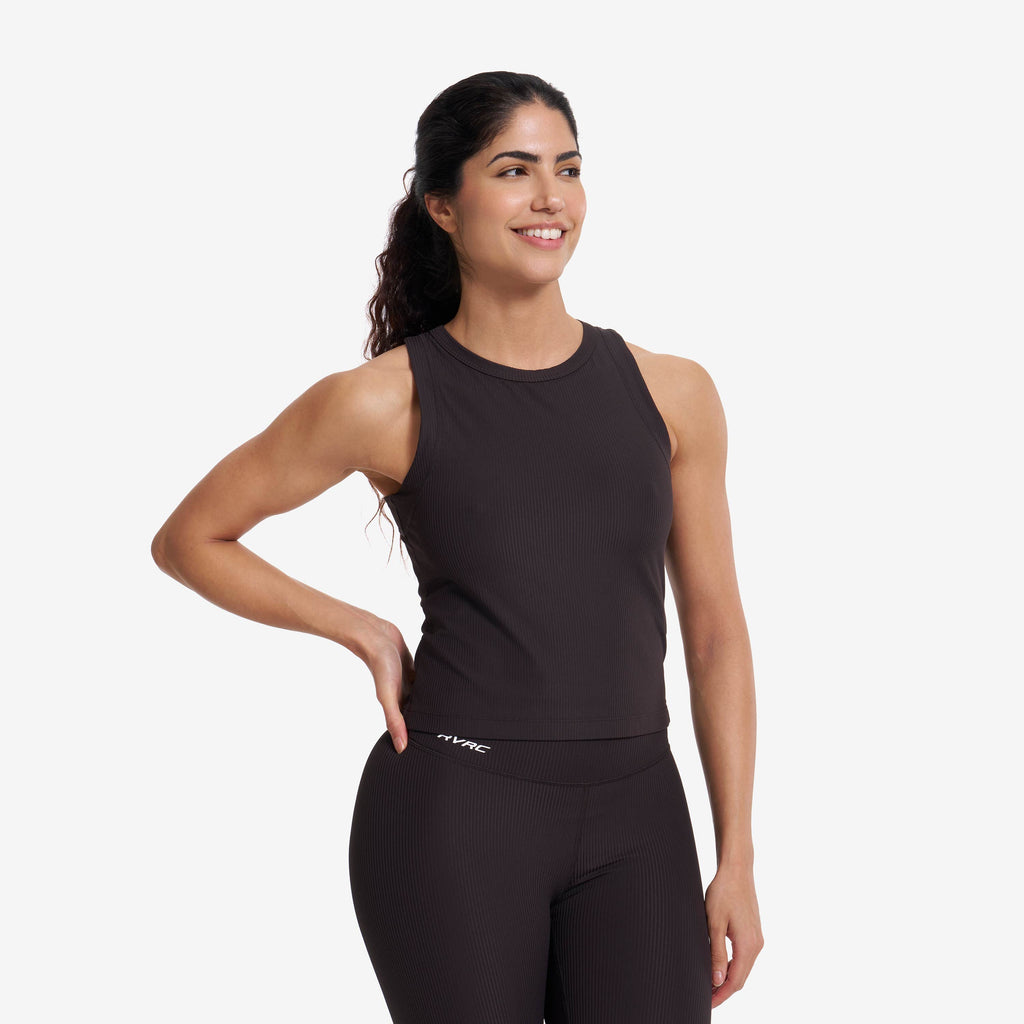 Shape Ribbed Tank Top Women