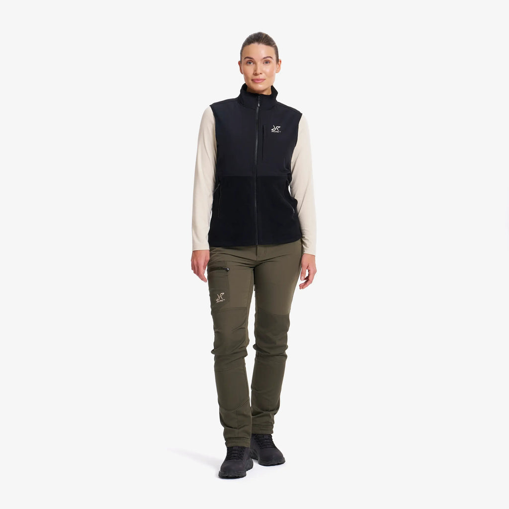 River Hybrid Fleece Gilet Women