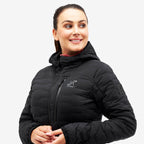 Flex Stretch Hooded Down Jacket Women