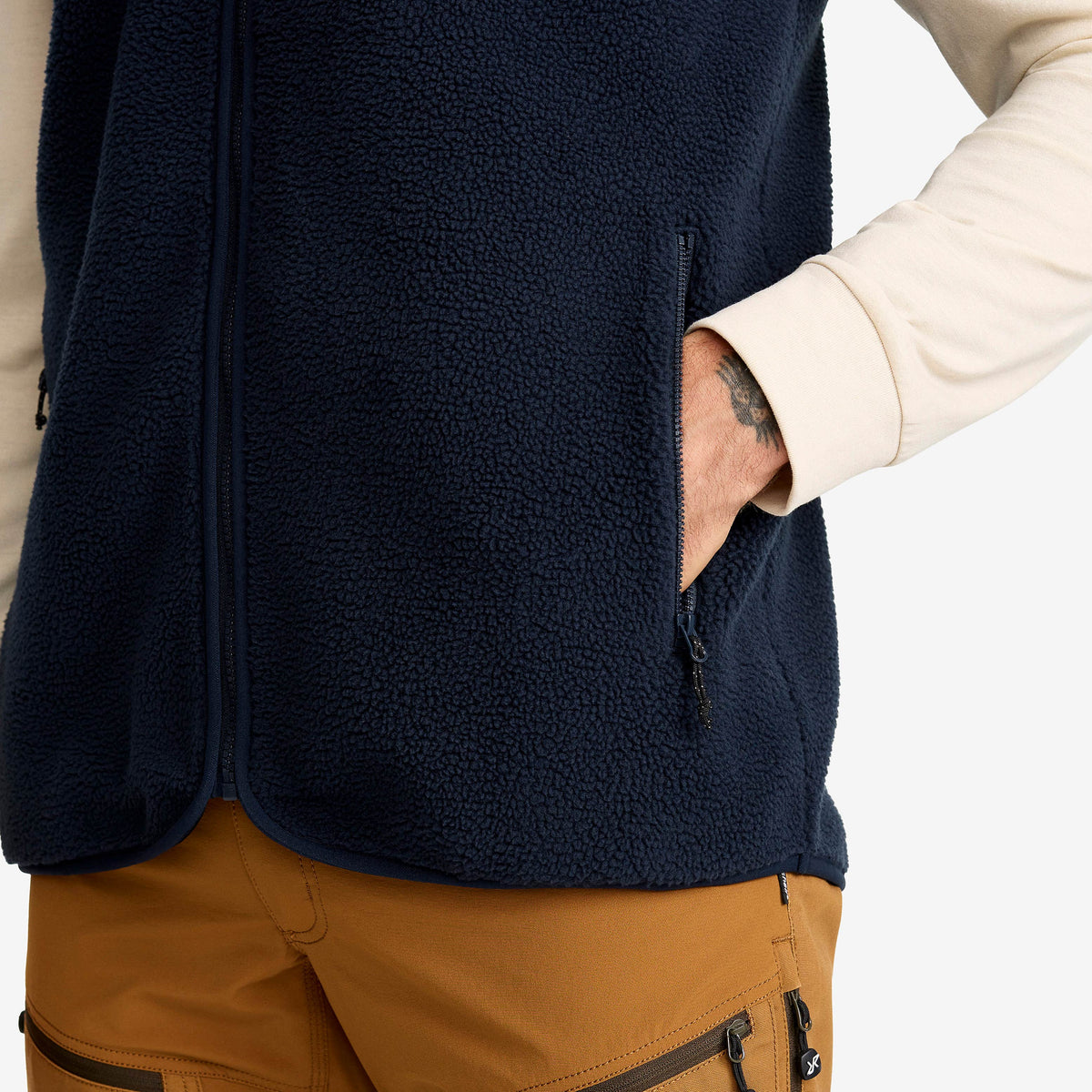 Canyon Full-zip Pile Fleece Gilet Men