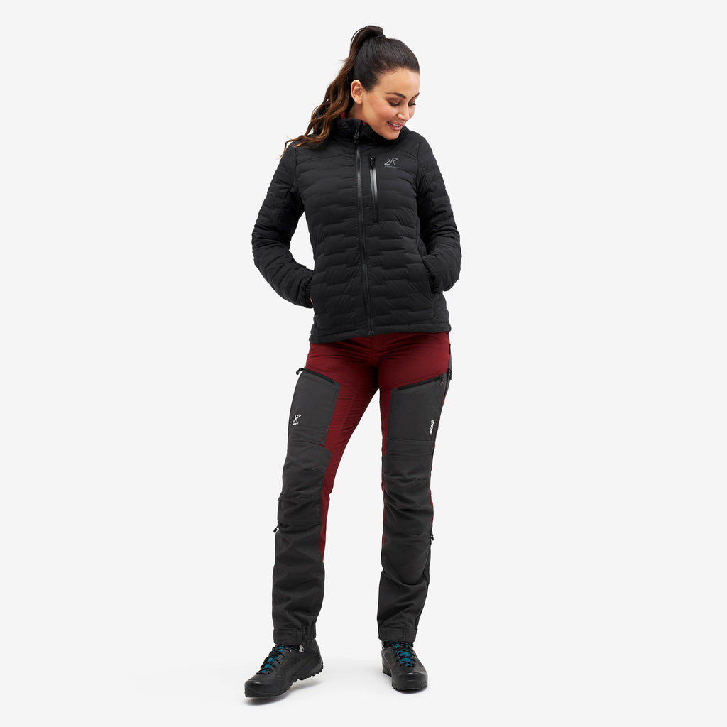 Flex Stretch Hooded Down Jacket Women