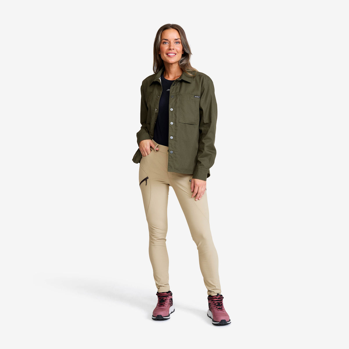 Outback Fleece Lined Overshirt Women