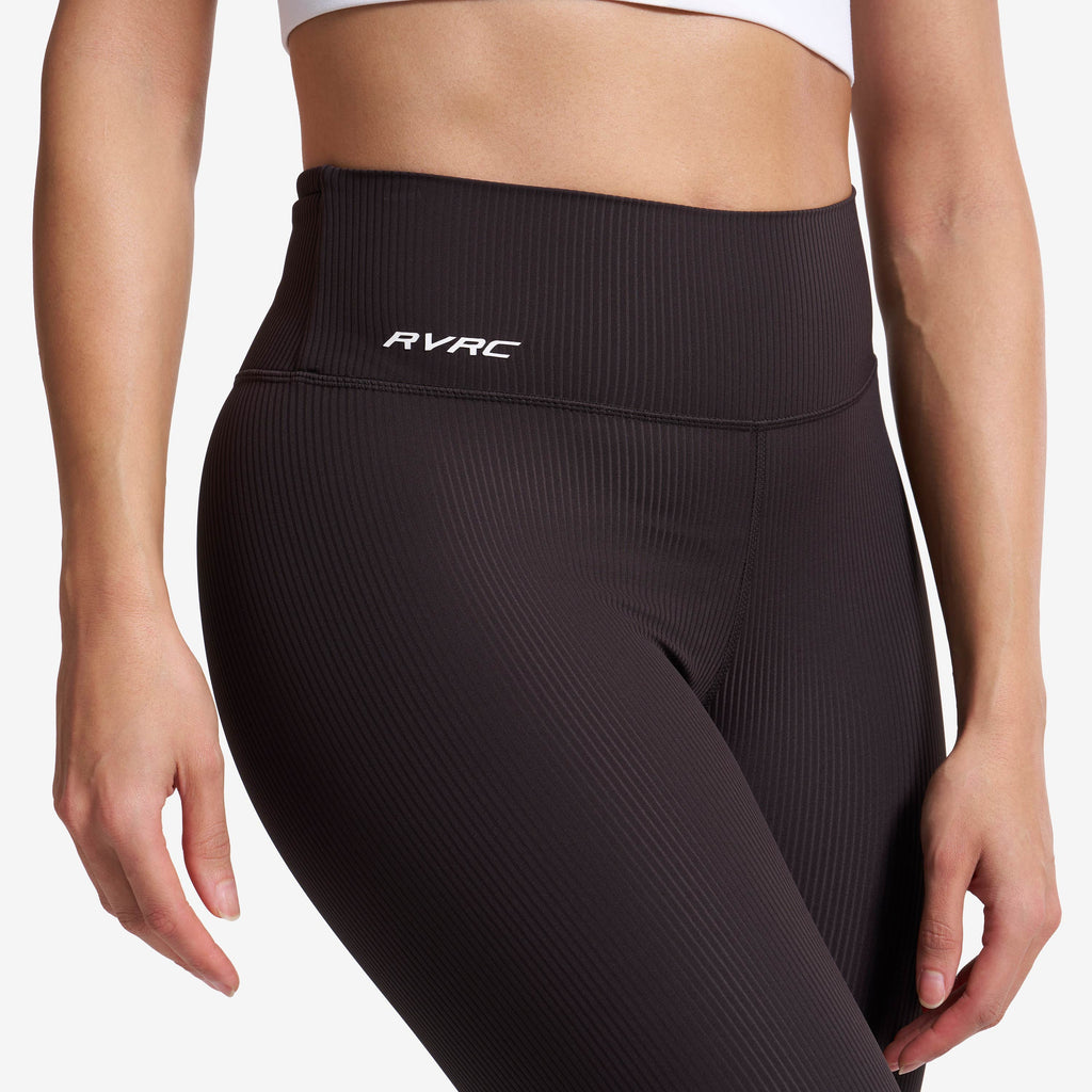 Shape Ribbed Flare Leggings Women