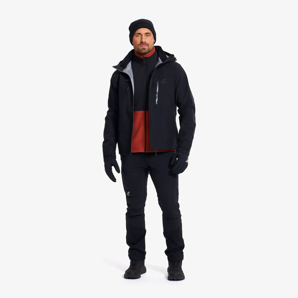 River Hybrid Fleece Gilet Men