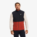 River Hybrid Fleece Gilet Men