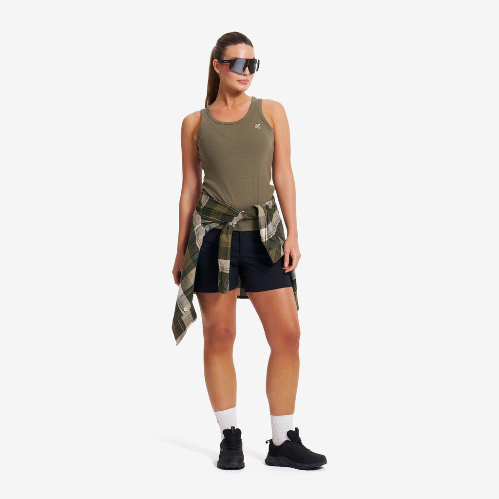 Birch Ribbed Tank Top Women
