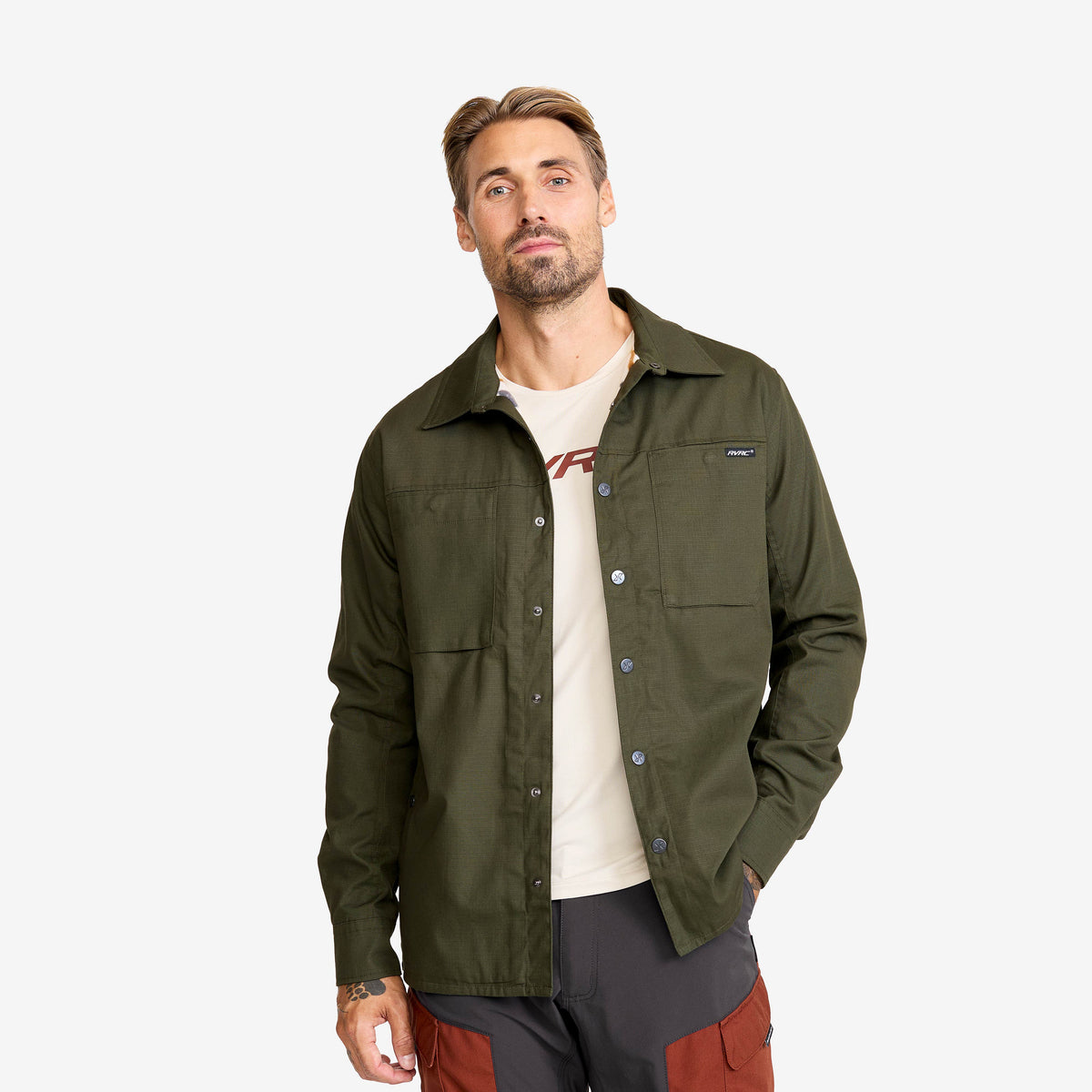 Outback Fleece Lined Overshirt Men