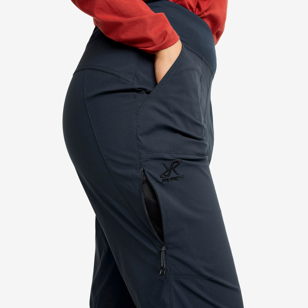 Breezy Curved Ankle Stretch Trousers Women