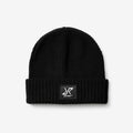 Ribbed Patch Beanie Unisex