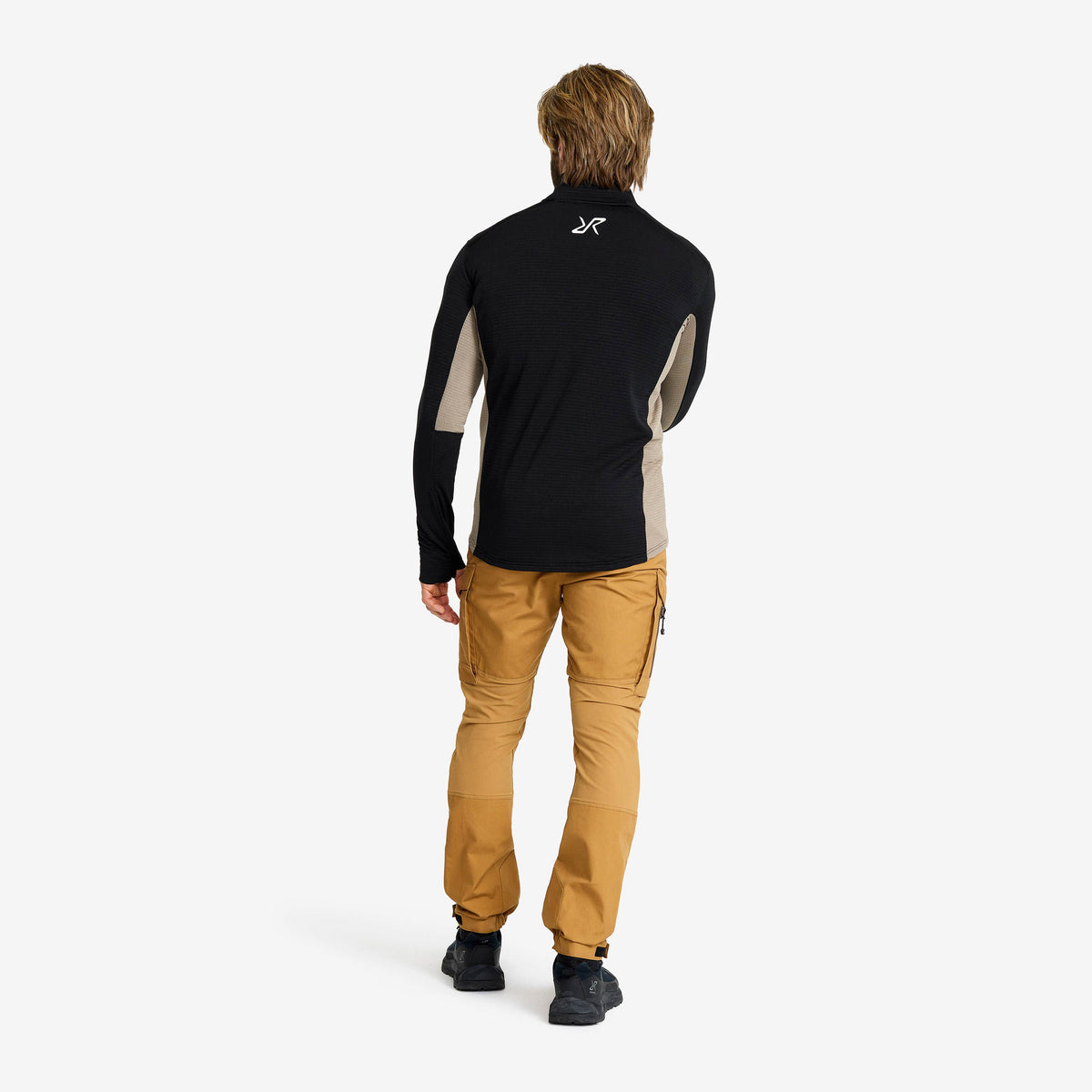 Waffle Full-zip Fleece Men