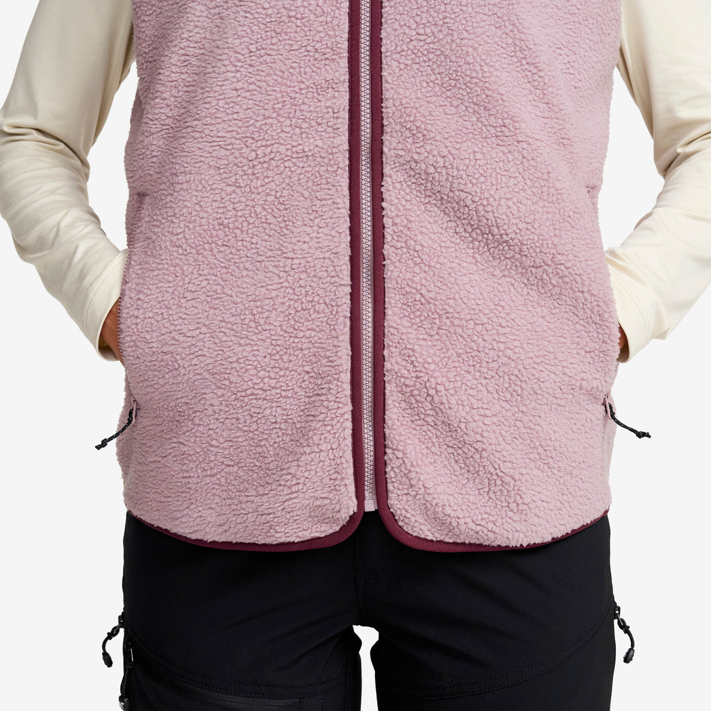 Canyon Full-zip Pile Fleece Gilet Women
