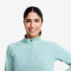 Focus Half-zip Seamless Top Women
