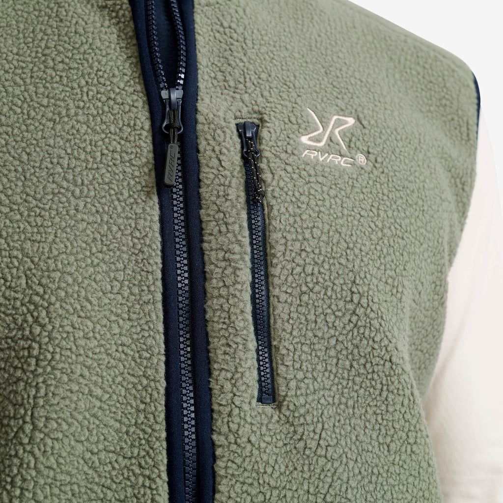 Canyon Full-zip Pile Fleece Gilet Men