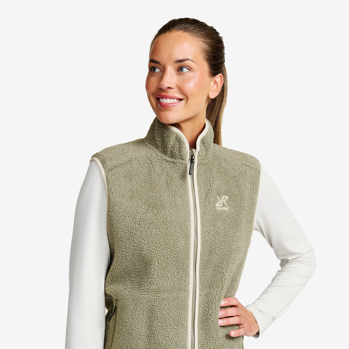 Canyon Full-zip Pile Fleece Gilet Women