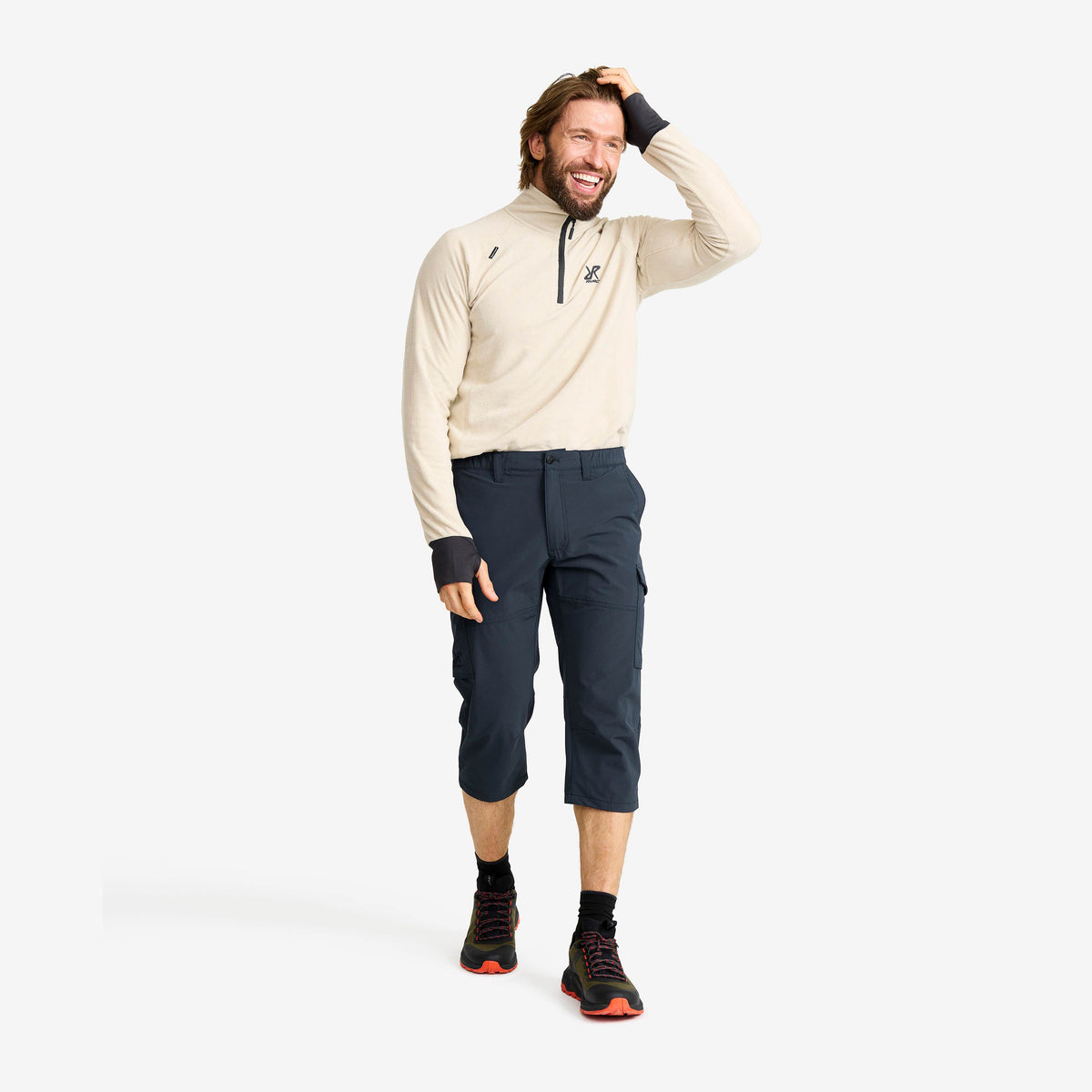 Adventure 3/4 Cargo Stretch Trousers Men