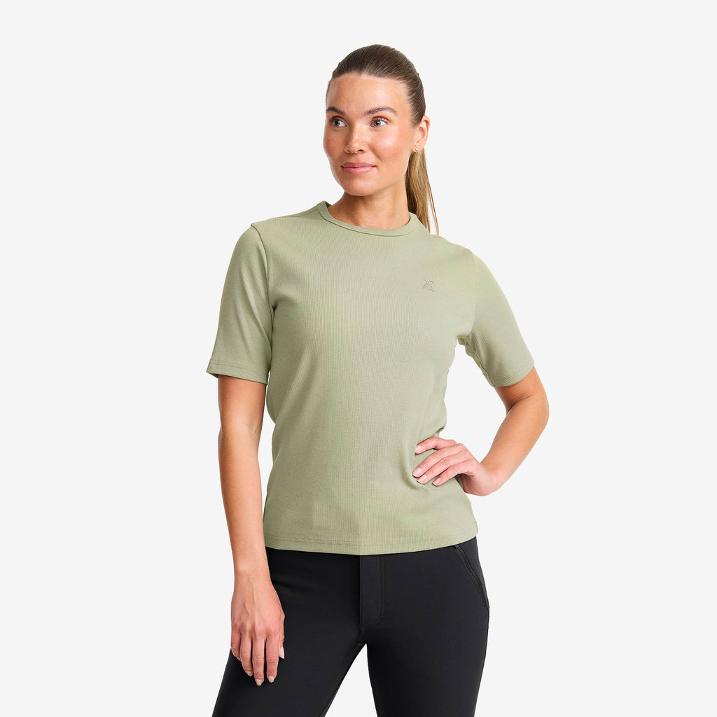 Birch Ribbed T-shirt Women