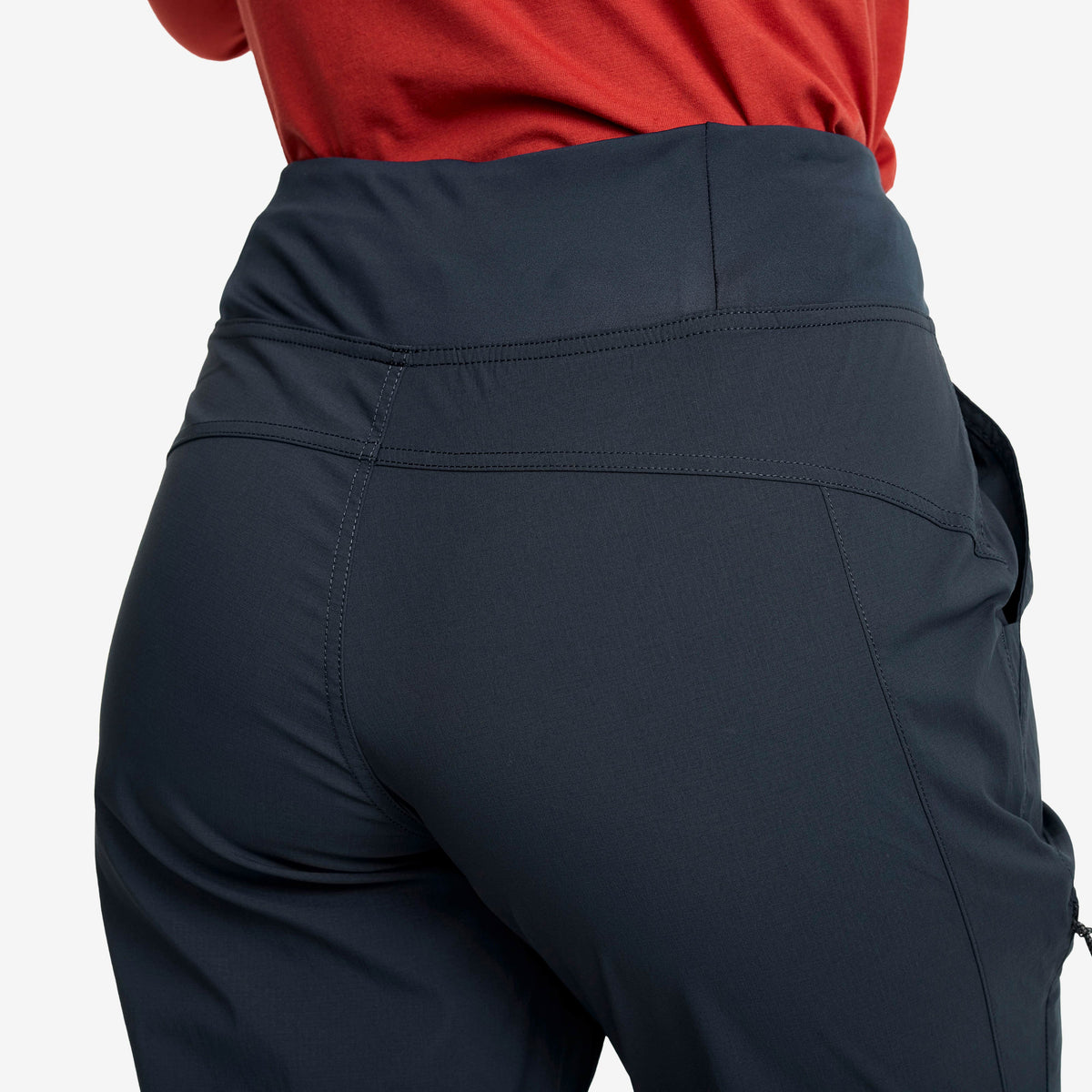 Breezy Curved Ankle Stretch Trousers Women