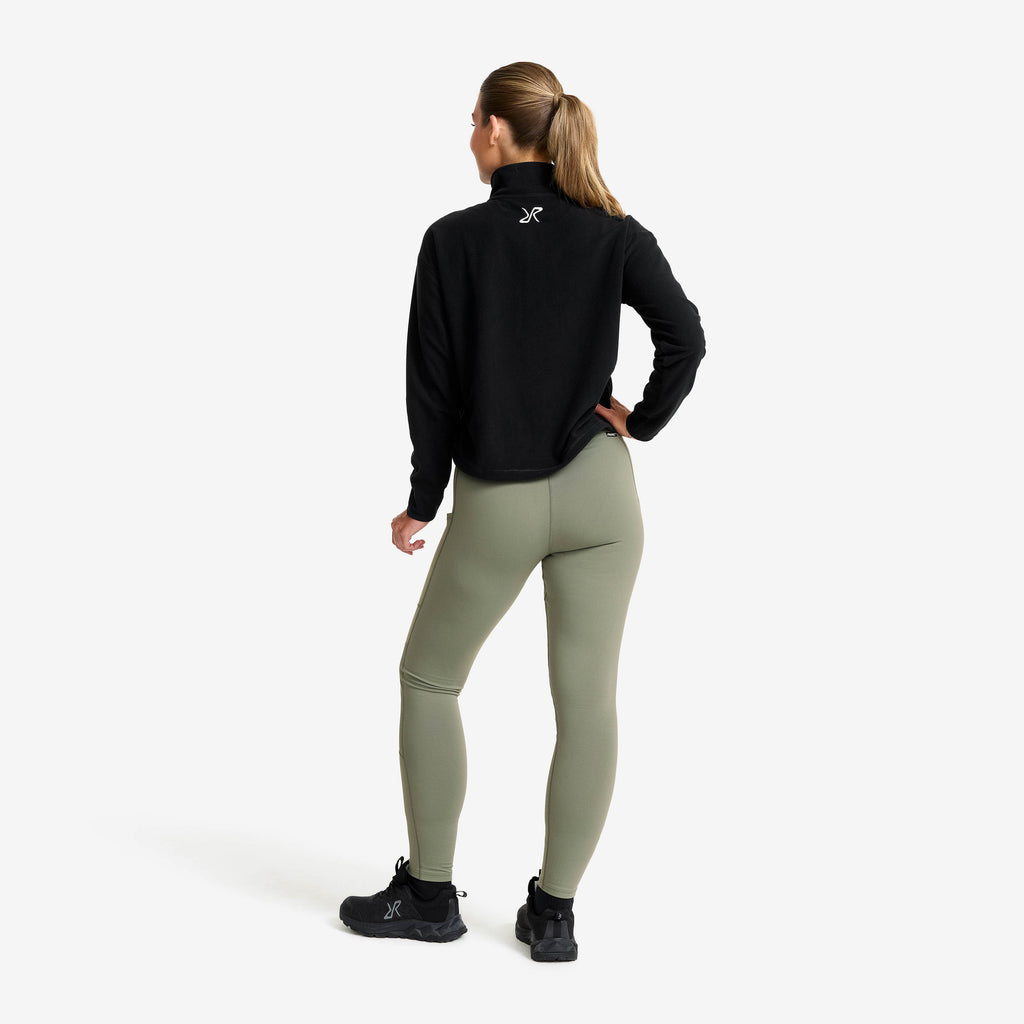 Hiker Cropped Half-zip Fleece Women