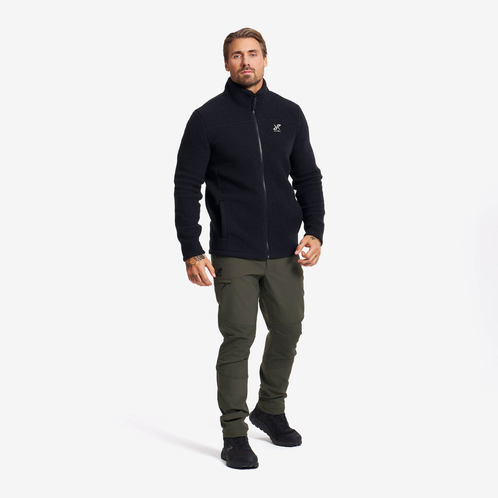 Moss Pile Fleece Jacket Men