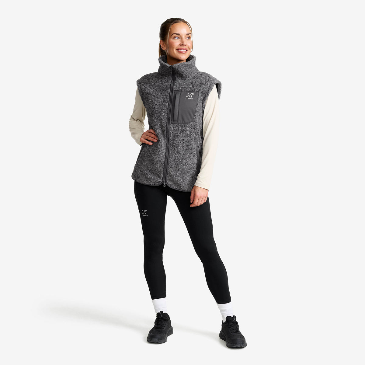 Bigfoot Pile Fleece Gilet Women