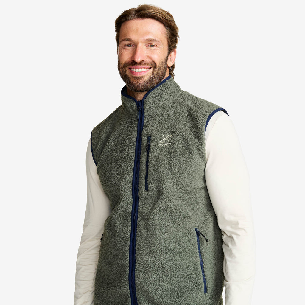 Canyon Full-zip Pile Fleece Gilet Men