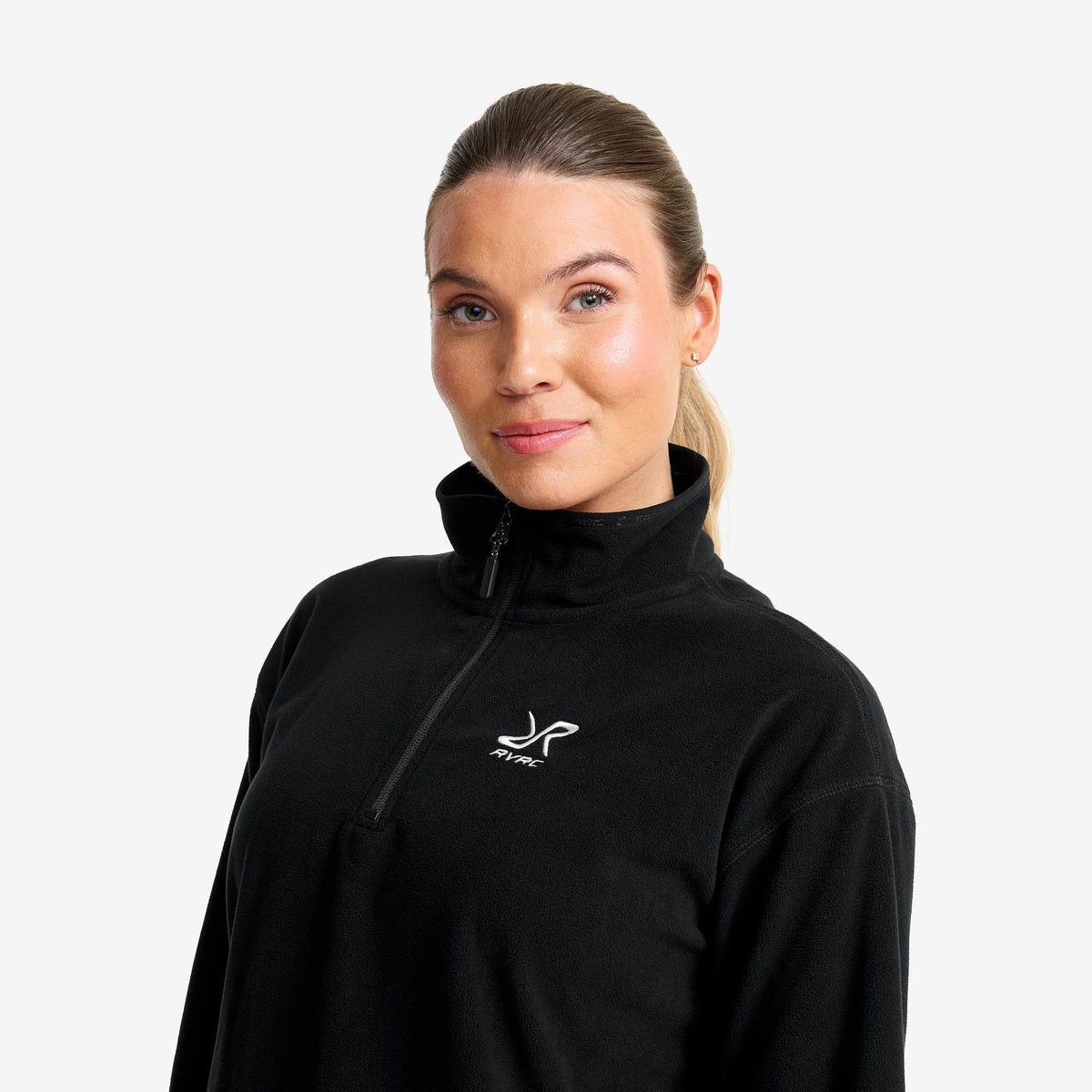 Hiker Cropped Half-zip Fleece Women