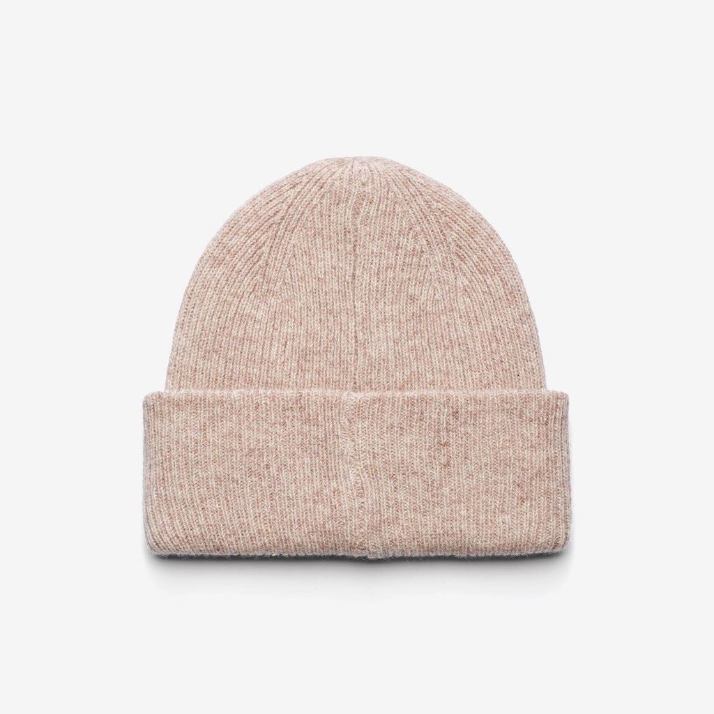 Cave Wool Rib Knit Beanie Unisex