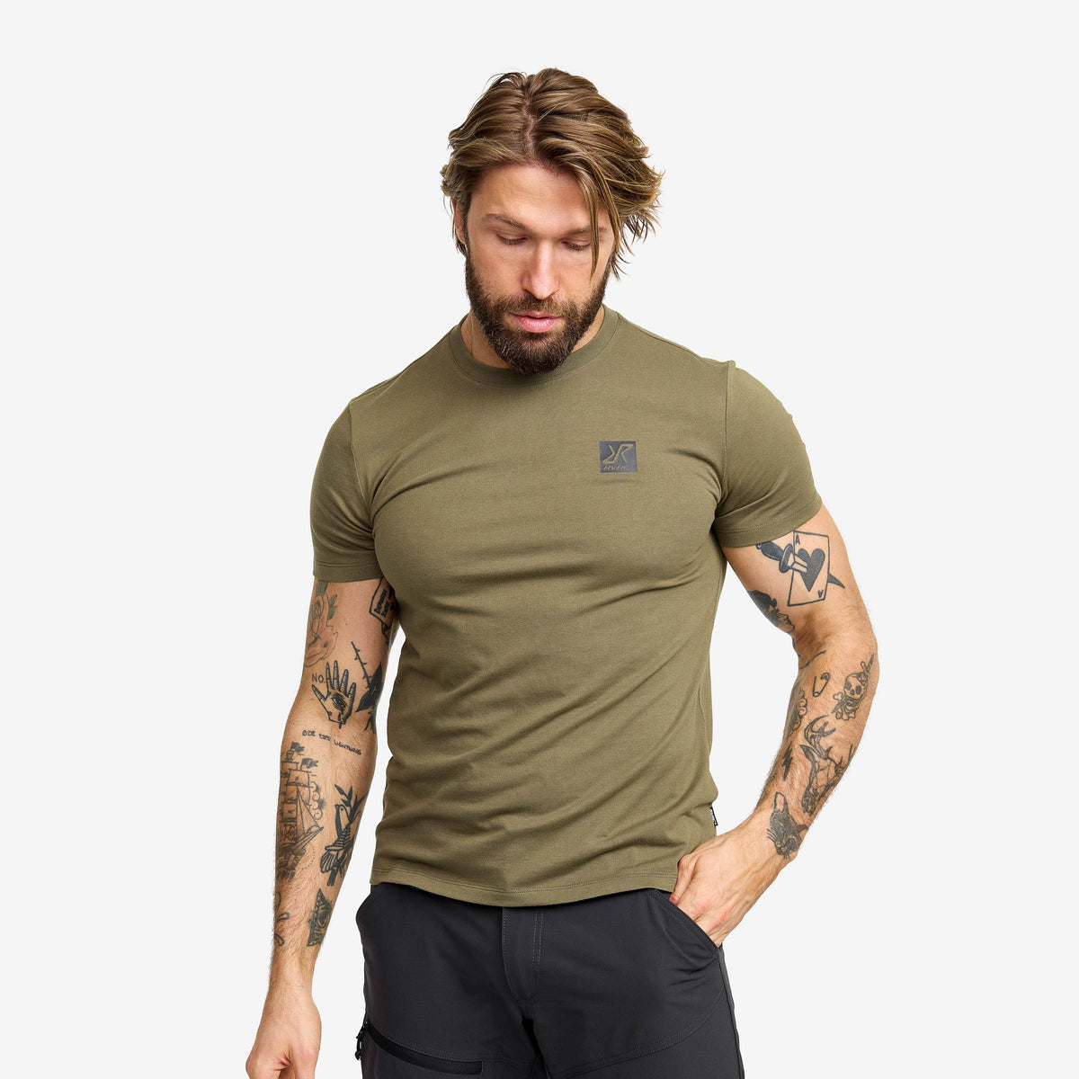 Easy Graphic Logo T-shirt Slim Fit Men