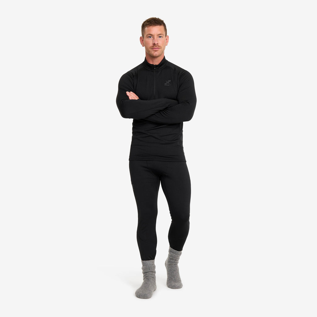 Waffle Half-zip Baselayer Top Men