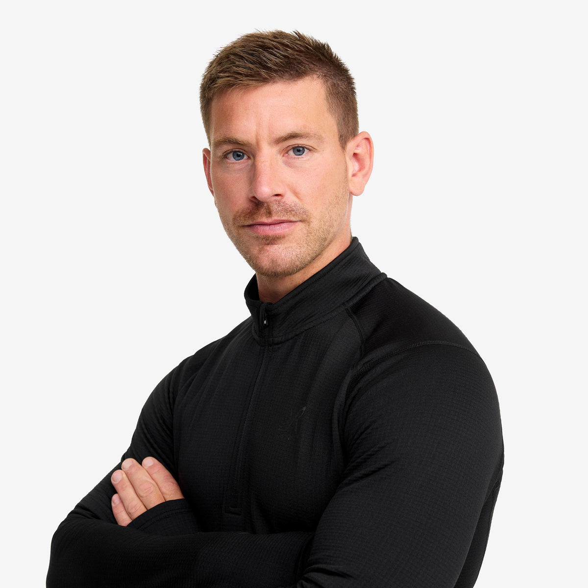 Waffle Half-zip Baselayer Top Men