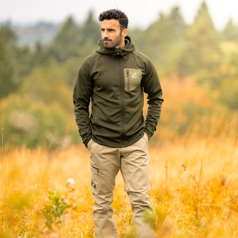 Evolution Stretch Fleece Hoodie Men