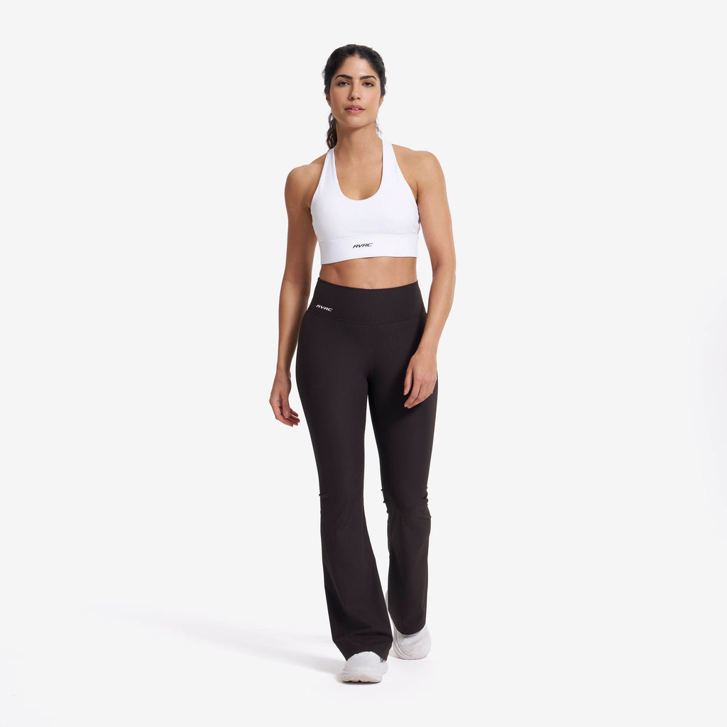 Shape Ribbed Flare Leggings Women