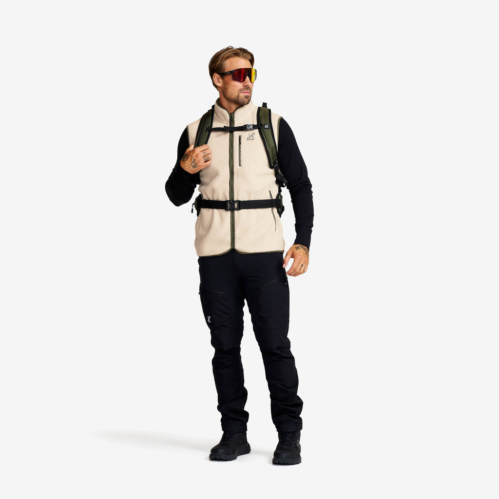 Canyon Full-zip Pile Fleece Gilet Men